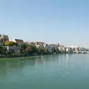 A photograph depicting River Rhine